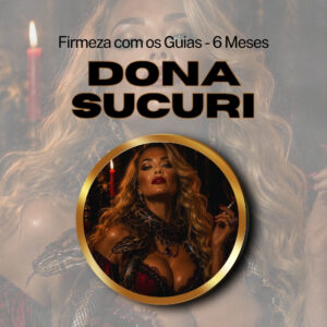 Firmeza com os Maiorais da Quimbanda Dona Sucuri Firmado por 6 Meses (INDIVIDUAL)